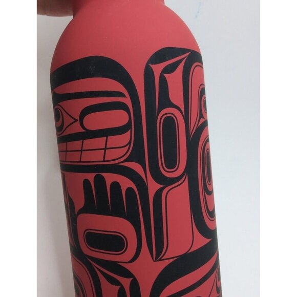 Native Northwest 25oz Water Bottle "TRADITION" by Ryan Cranmer, Namgis Artist - Picture 6 of 16